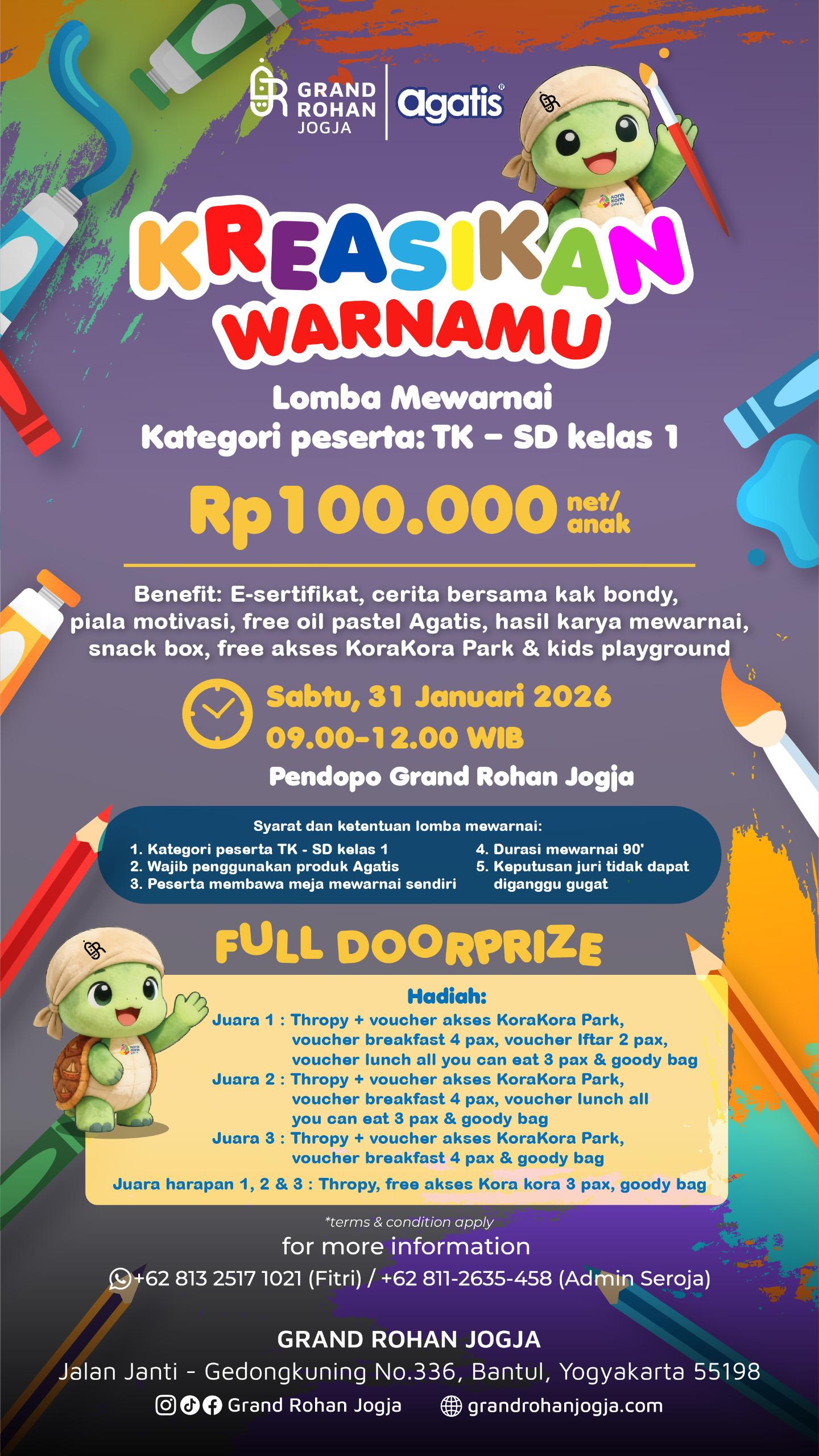 Kreasikan Warnamu by Grand Rohan Jogja