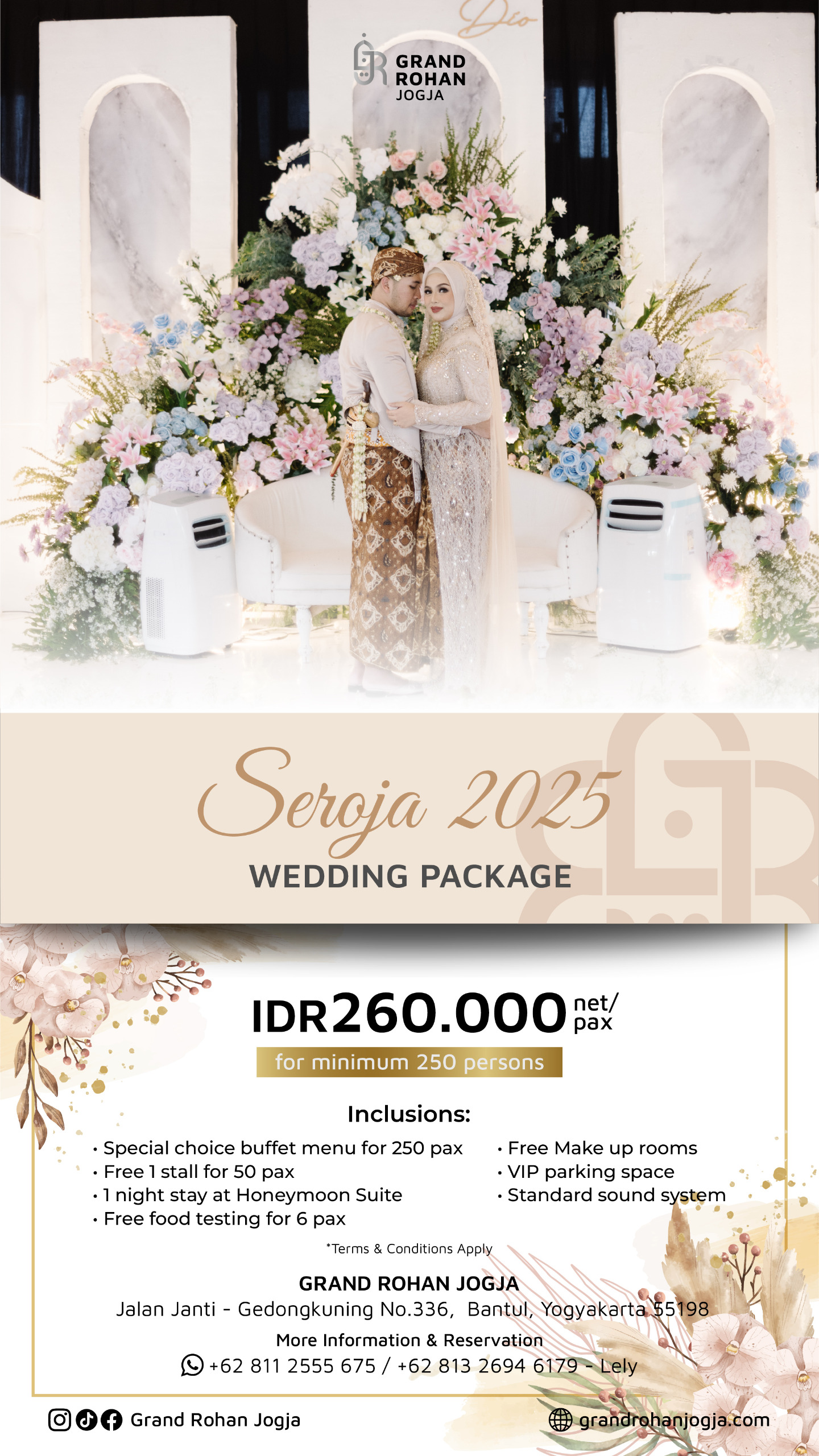 Wedding Offer Grand Rohan Jogja