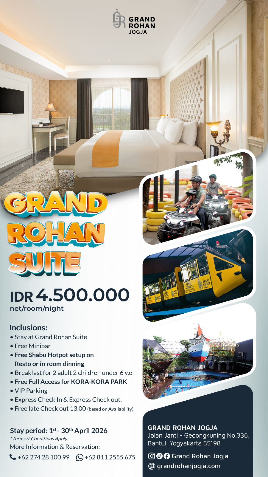 Grand Rohan Suite April