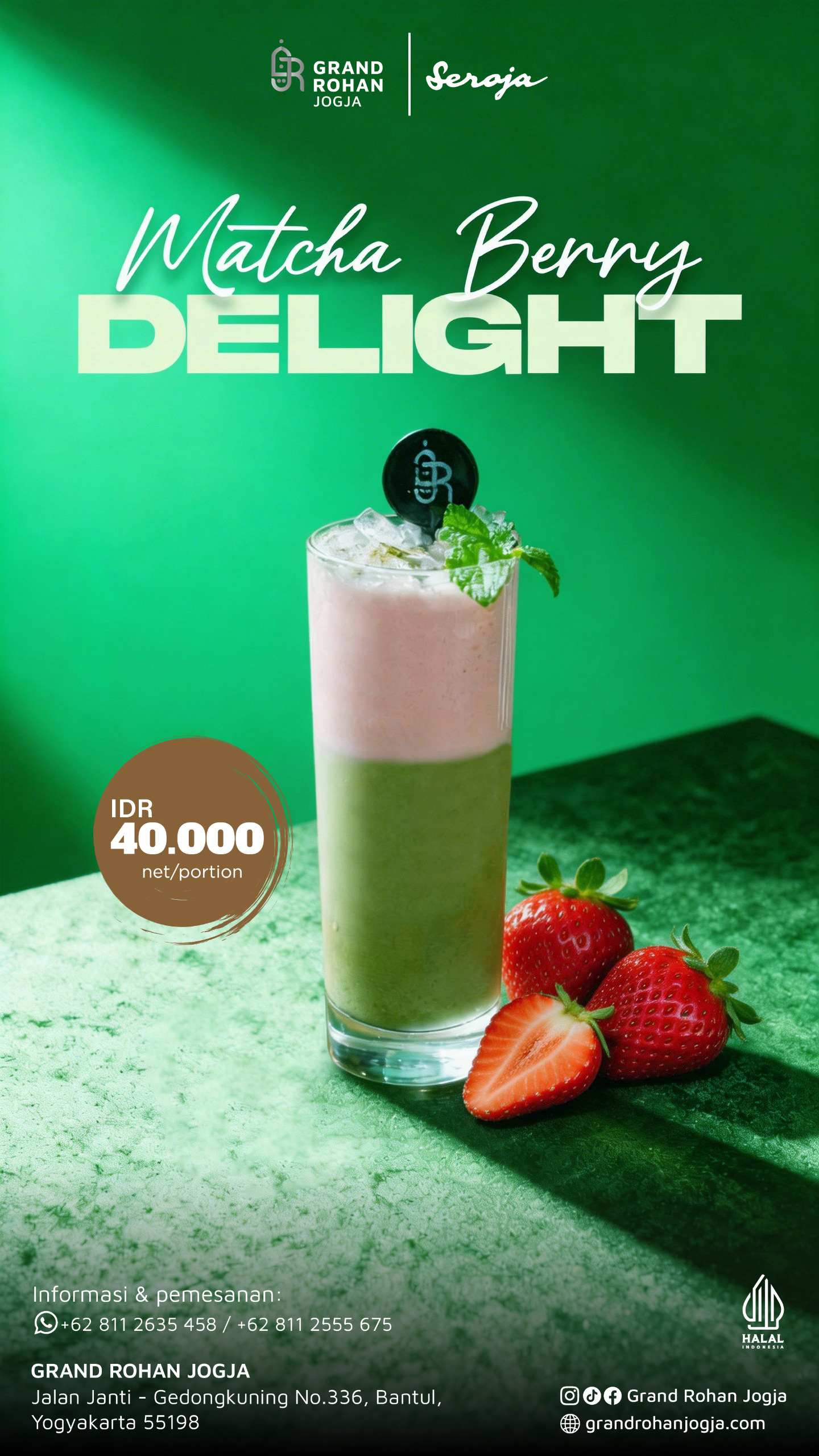 Matcha Berry Delight