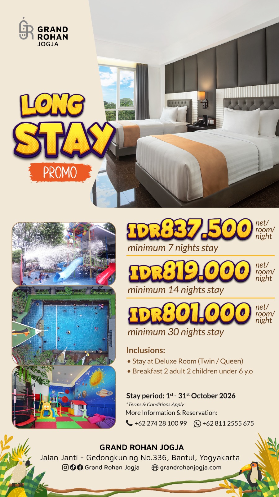 Promo Long Stay
