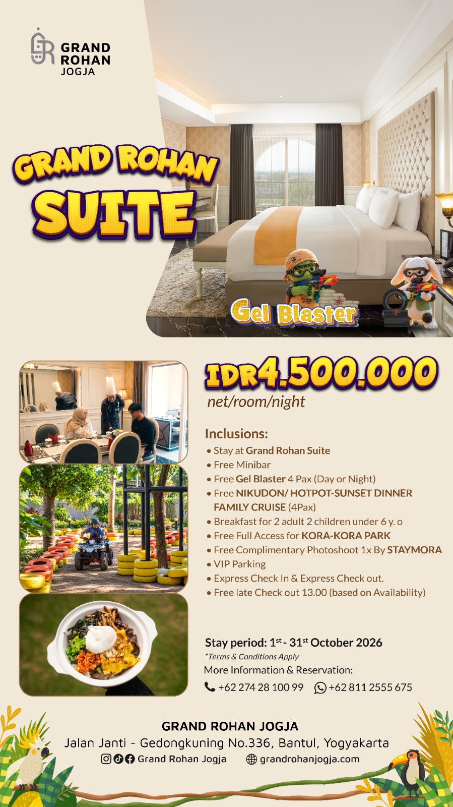 Promo Grand Rohan Suite