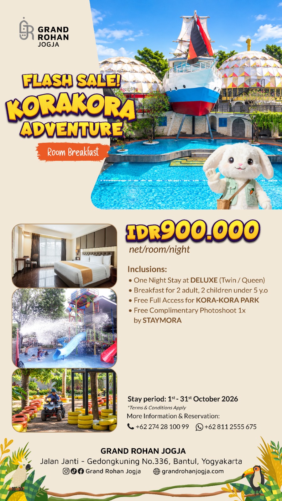 Flash Sale Kora Kora Park