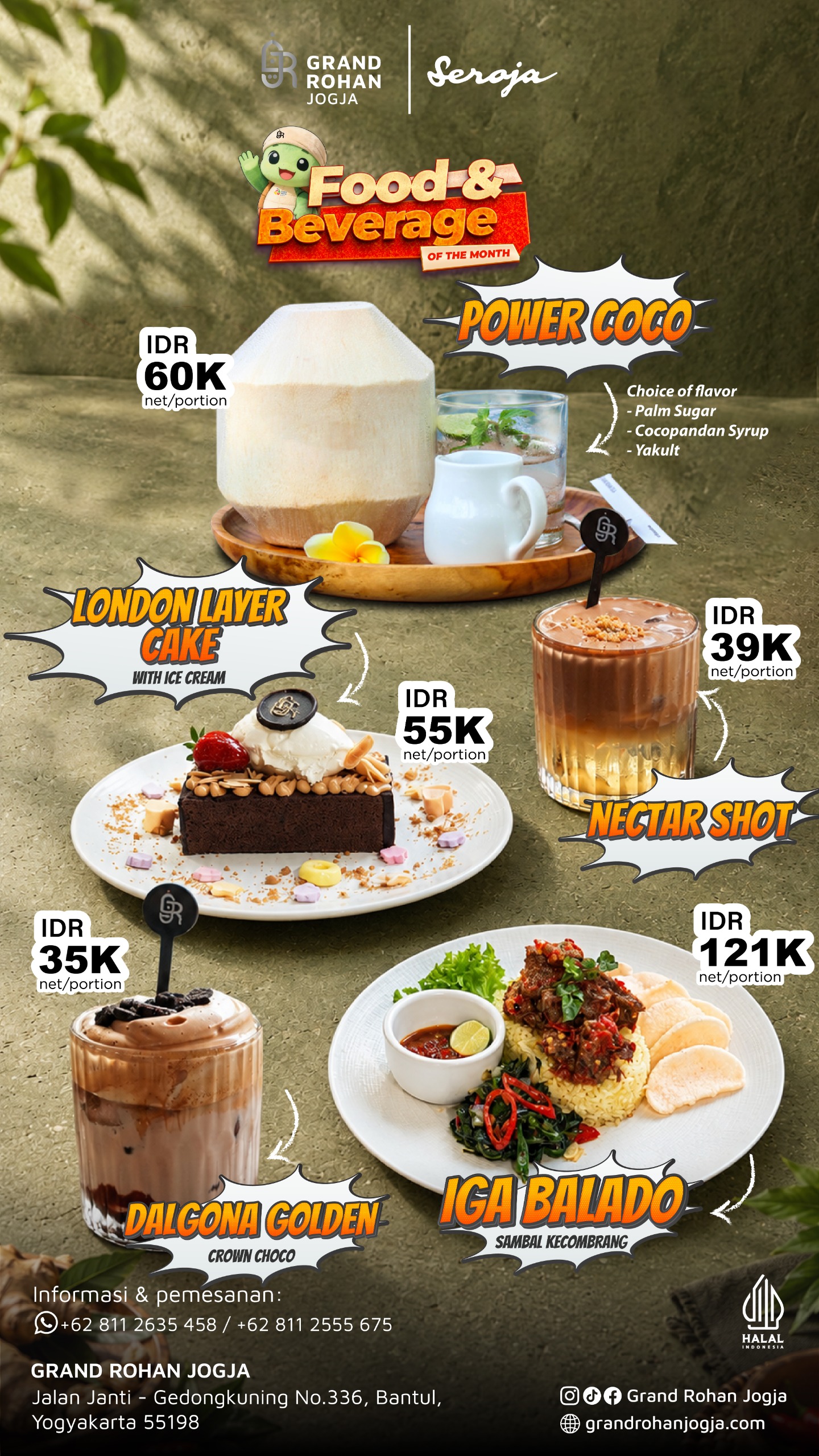 Promo Food of the month october